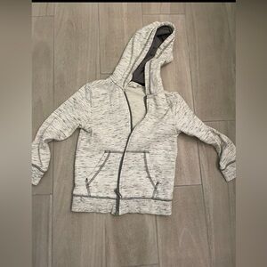 Kids light heather Gray Hoodie XS